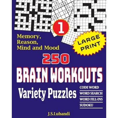 250 Brain Workouts Variety Puzzles