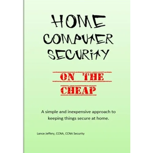 Home Computer Security On the Cheap