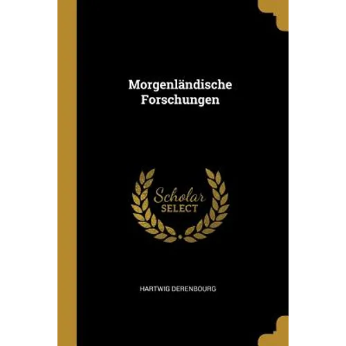 Morgenländische Forschungen