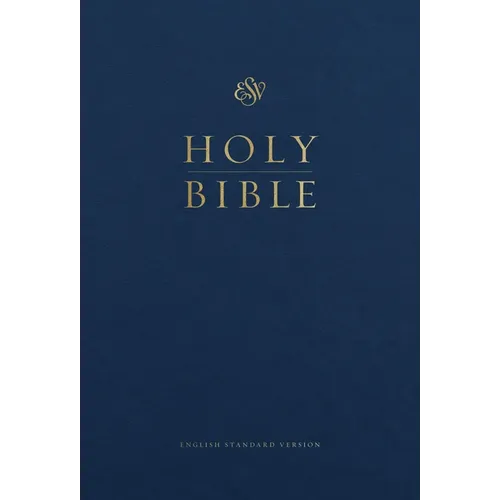 ESV Pew and Worship Bible, Large Print (Blue)