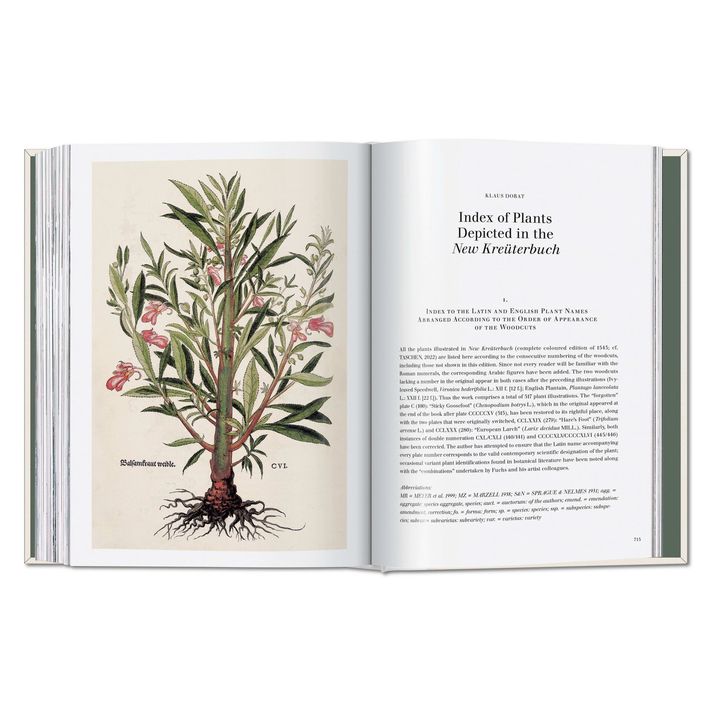 Leonhart Fuchs. The New Herbal (German, French, English) Book