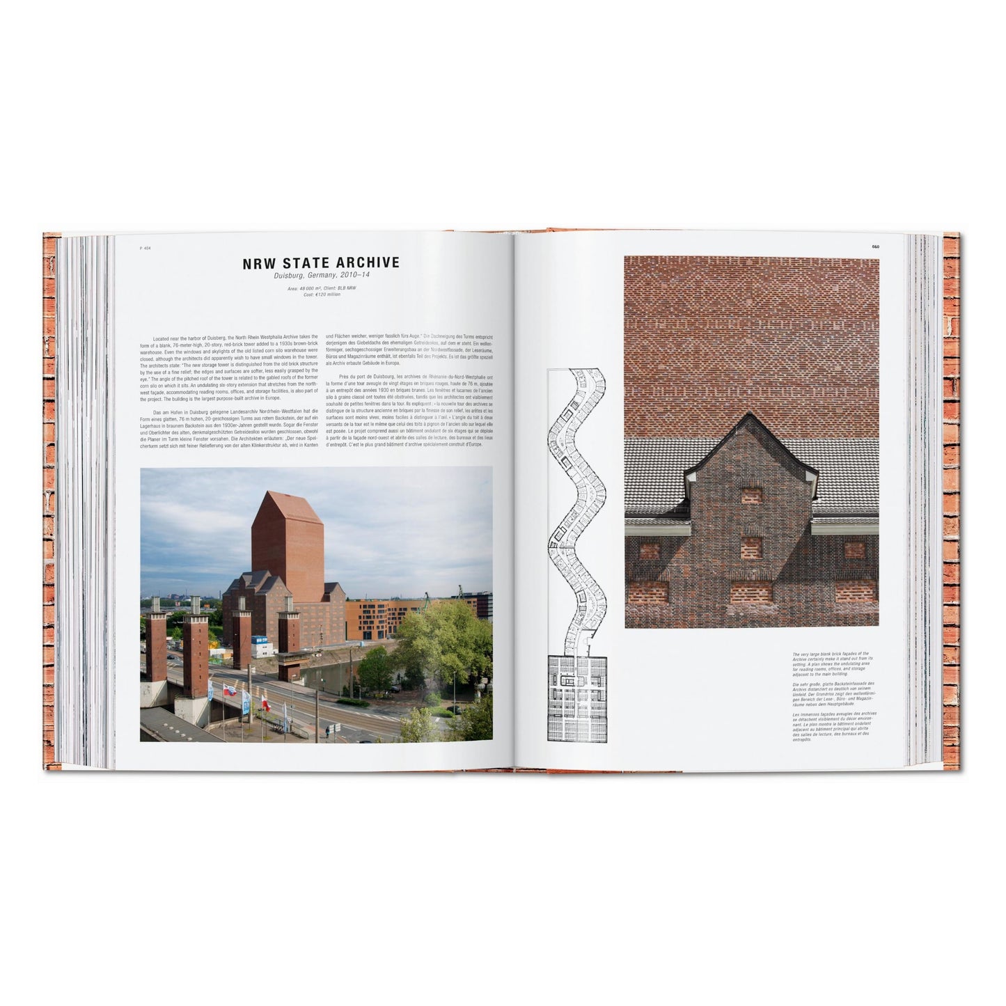 Contemporary Brick Buildings (German, French, English) Book
