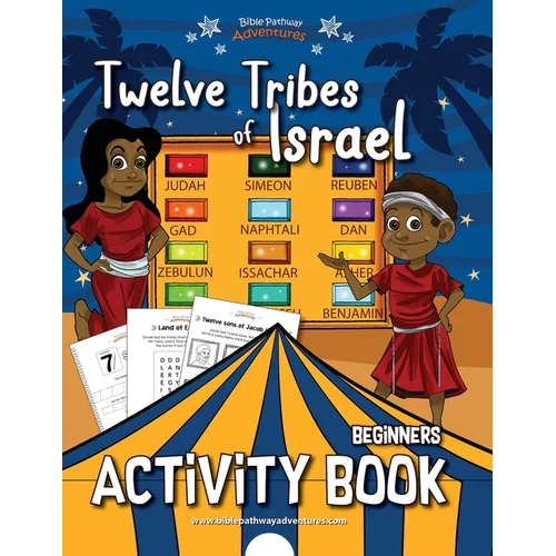 Twelve Tribes of Israel Activity Book for Beginners