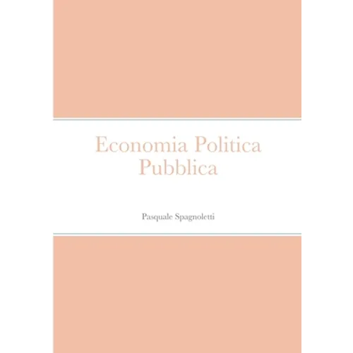 Economia Politica Pubblica