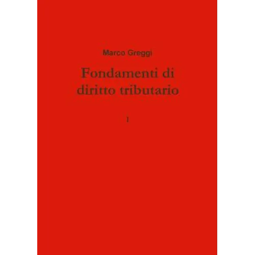 Fondamenti di diritto tributario