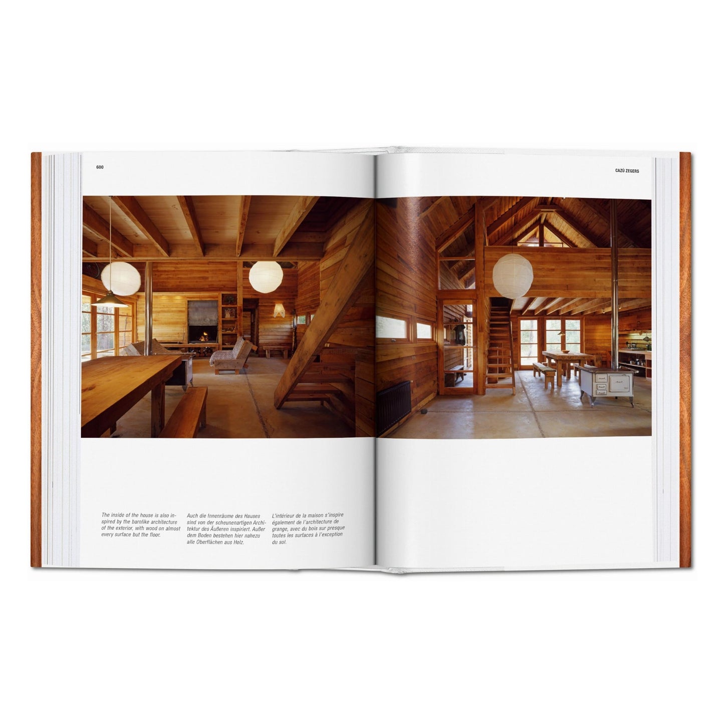 100 Contemporary Wood Buildings (German, French, English) Book