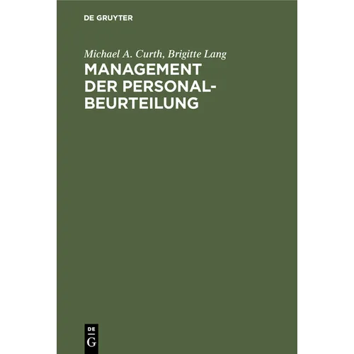 Management Der Personalbeurteilung