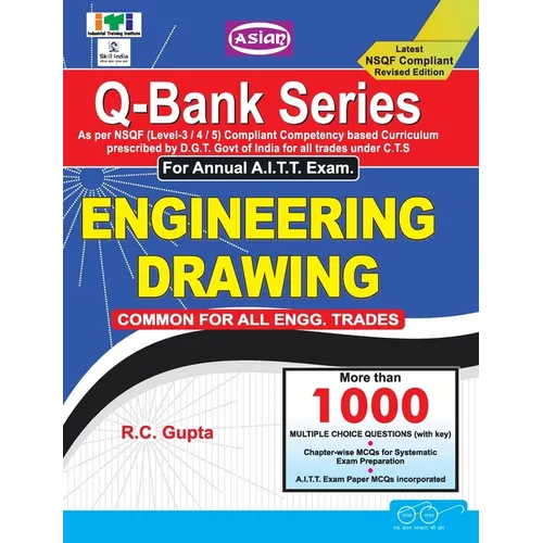 Q - Bank Engg. Drawing (Mcqs With Key)