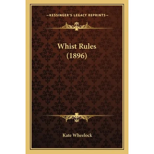 Whist Rules (1896)