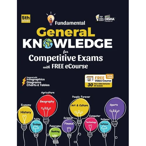 Fundamental General Knowledge for Competitive Exams with FREE eCourse 5th Edition