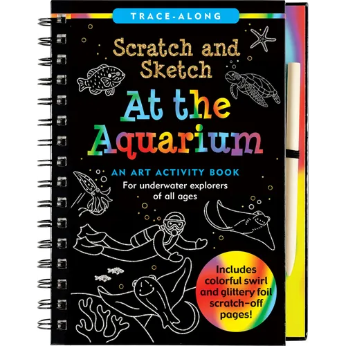 Scratch & Sketch at the Aquarium