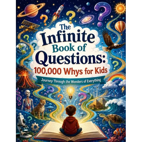 The Infinite Book of Questions: 100,000 Whys for Kids - Journey Through the Wonders of Everything