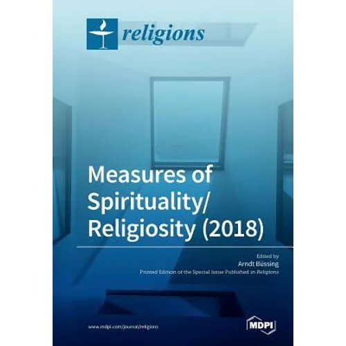 Measures of Spirituality/Religiosity (2018)