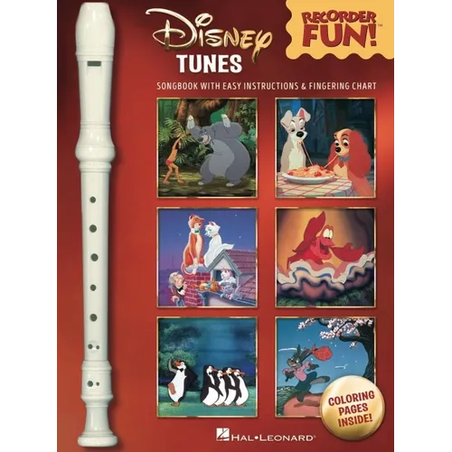 Disney Tunes - Recorder Fun!: Pack with Songbook and Instrument