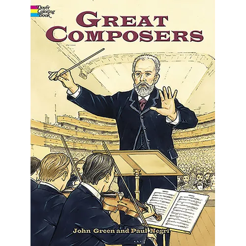 Great Composers Coloring Book