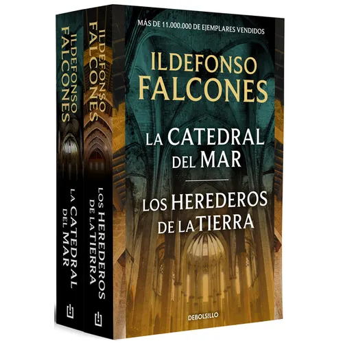 Pack Ildefonso Falcones: La Catedral del Mar, Los Herederos de la Tierra / Ildefonso Falcones: Cathedral of the Sea; Heirs to the Land. Pack