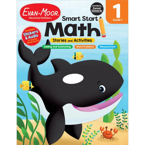 Smart Start: Math Stories and Activities, Grade 1