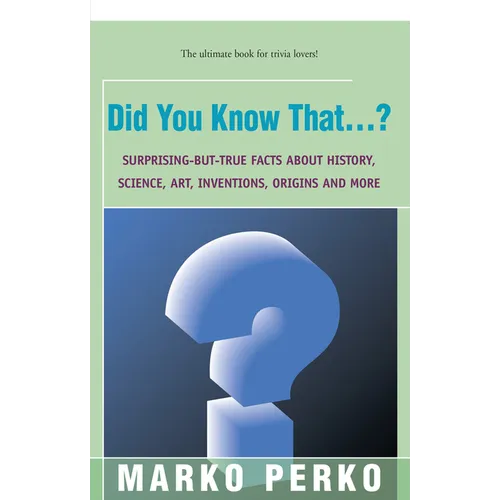 Did You Know That...?