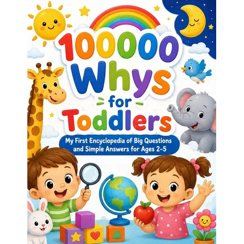 100000 Whys for Toddlers: My First Encyclopedia of Big Questions and Simple Answers for Ages 2-5