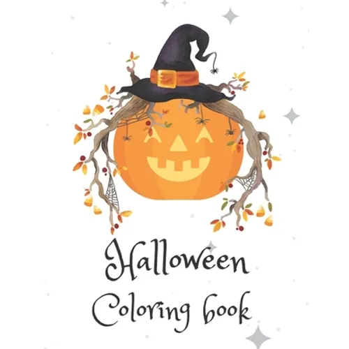 Halloween Coloring Book: Fun Designs For Kids and AdultsMonsters Witches Trick or Treat Happy Sweets