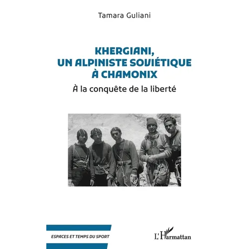 Khergiani, un alpiniste soviétique à Chamonix