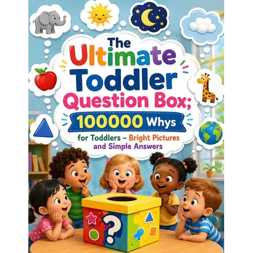The Ultimate Toddler Question Box: 100000 Whys for Toddlers - Bright Pictures and Simple Answers