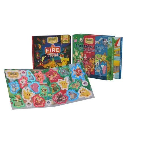 Pok駑on Primers Types: Box Set Collection Volume 1: Grass, Fire, and Water