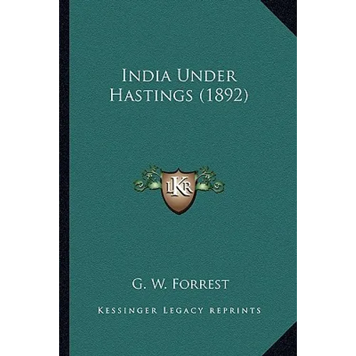 India Under Hastings (1892)