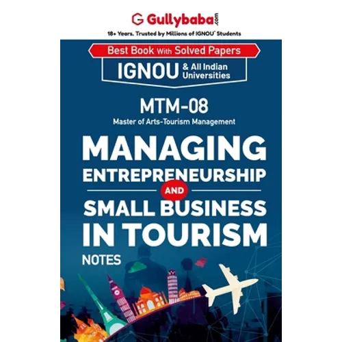 "MTM-08 Managing Entrepreneurship and Small Bussiness in Tourism "