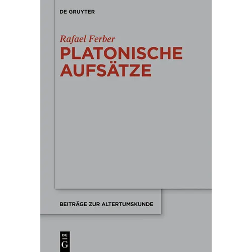 Platonische Aufsätze