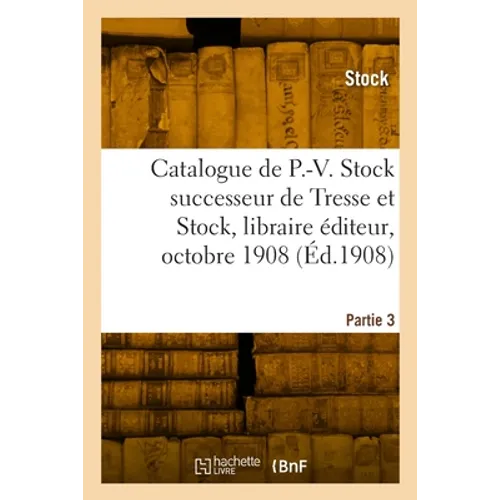Catalogue analytique de pièces de théâtre classées de P.-V. Stock