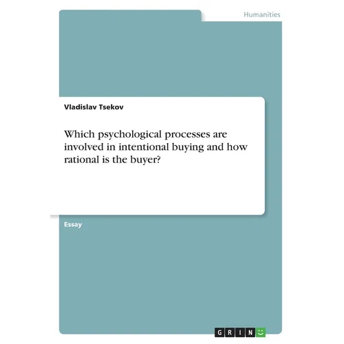 Which psychological processes are involved in intentional buying and how rational is the buyer?