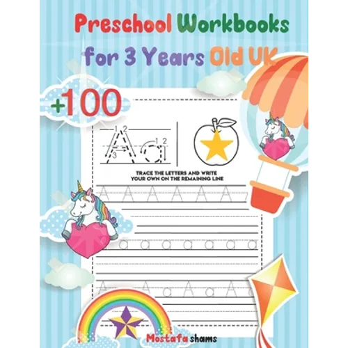 Preschool Workbooks for 3 Years Old UK: Handwriting Practice Books ks1 Year 2, Handwriting Practice Books Year 1 Joining Letters, Tracing Letters Rece