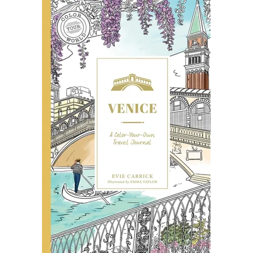 Venice: A Color-Your-Own Travel Journal