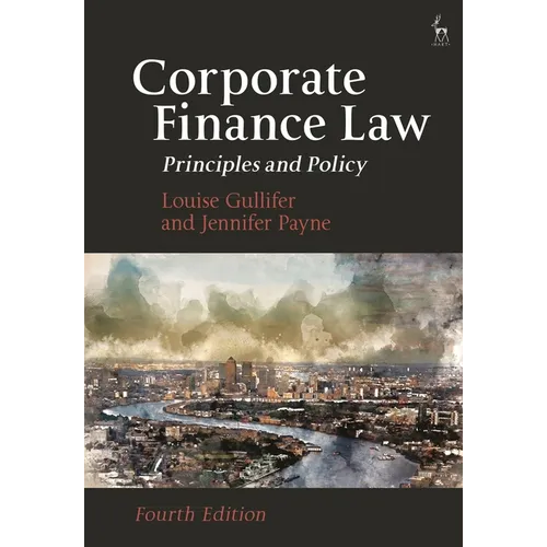 Corporate Finance Law: Principles and Policy - Paperback