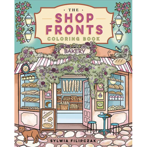 The Shop Fronts Coloring Book