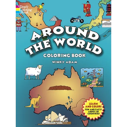 Around the World Coloring Book