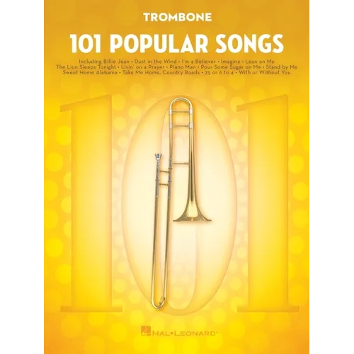 101 Popular Songs for Trombone