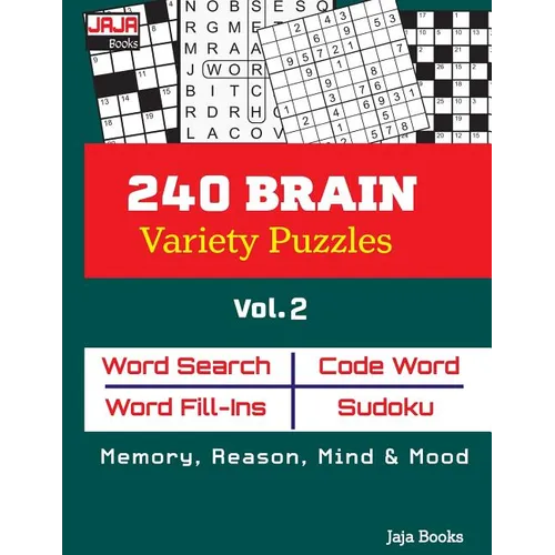 240 BRAIN Variety Puzzles; Vol. 2