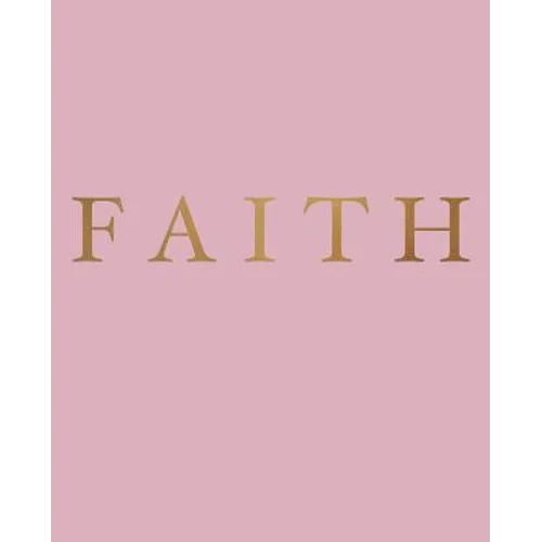 Faith: A decorative book for coffee tables, bookshelves and interior design styling - Stack deco books together to create a custom look