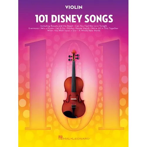 101 Disney Songs for Violin