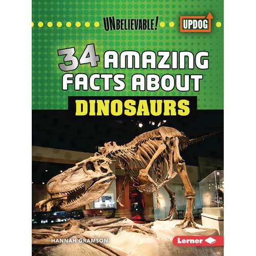 34 Amazing Facts about Dinosaurs - Paperback