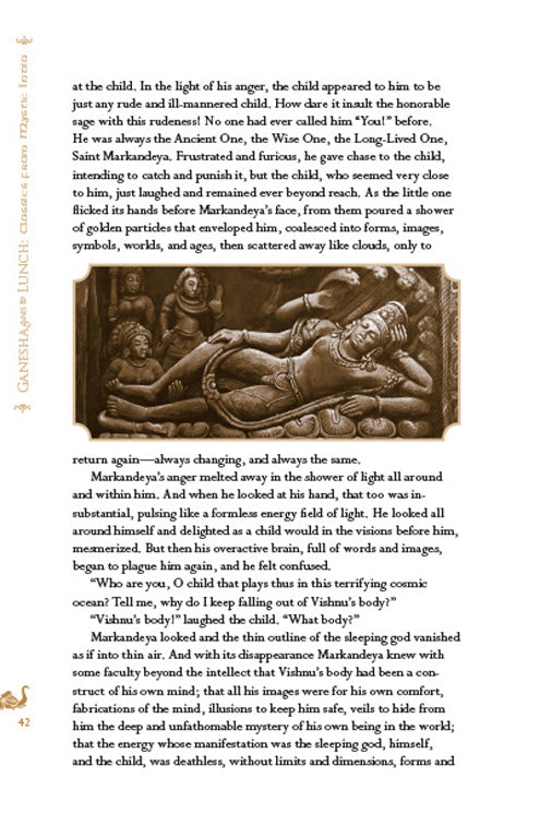 Ganesha Goes to Lunch Softcover Book