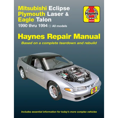 Mitsubishi Eclipse, Plymouth Laser & Eagle Talon 1990-94