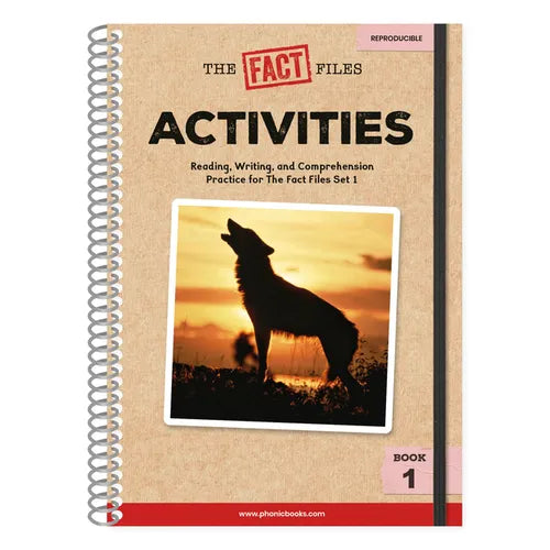 Phonic Books the Fact Files 1 Activities: Consonant Blends and Digraphs, Suffixes -Ed and -Ing