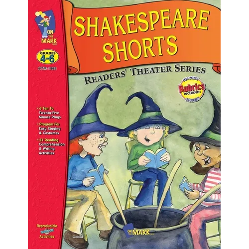 Shakespeare Plays Adapted for Readers Theater with Scripts & Activities Gr 4-6