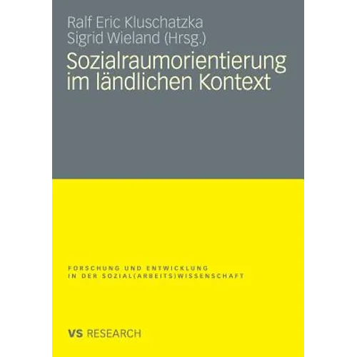 Sozialraumorientierung Im Ländlichen Kontext