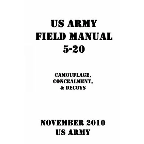US Army Field Manual 5-20 Camouflage, Concealment, & Decoys