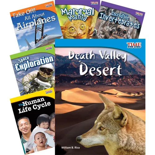 Time for Kids(r) Nonfiction Readers Stem Grade 3, 10-Book Set