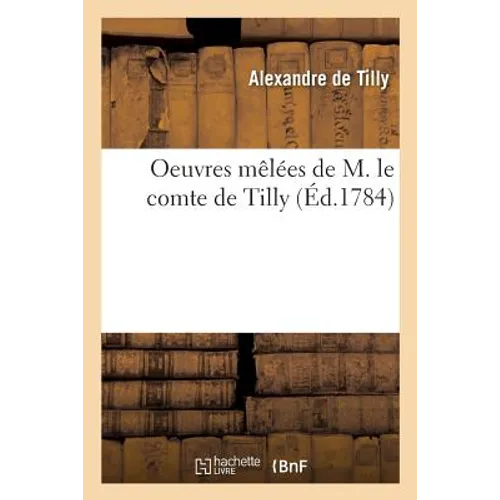Oeuvres Mêlées